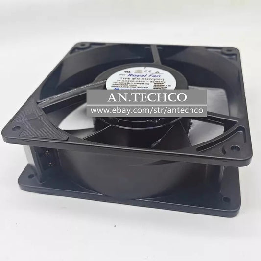 ROYAL FAN TYPE R127C(C01) AC200-230V 15-22W 12CM High Temperature Cooling Fan