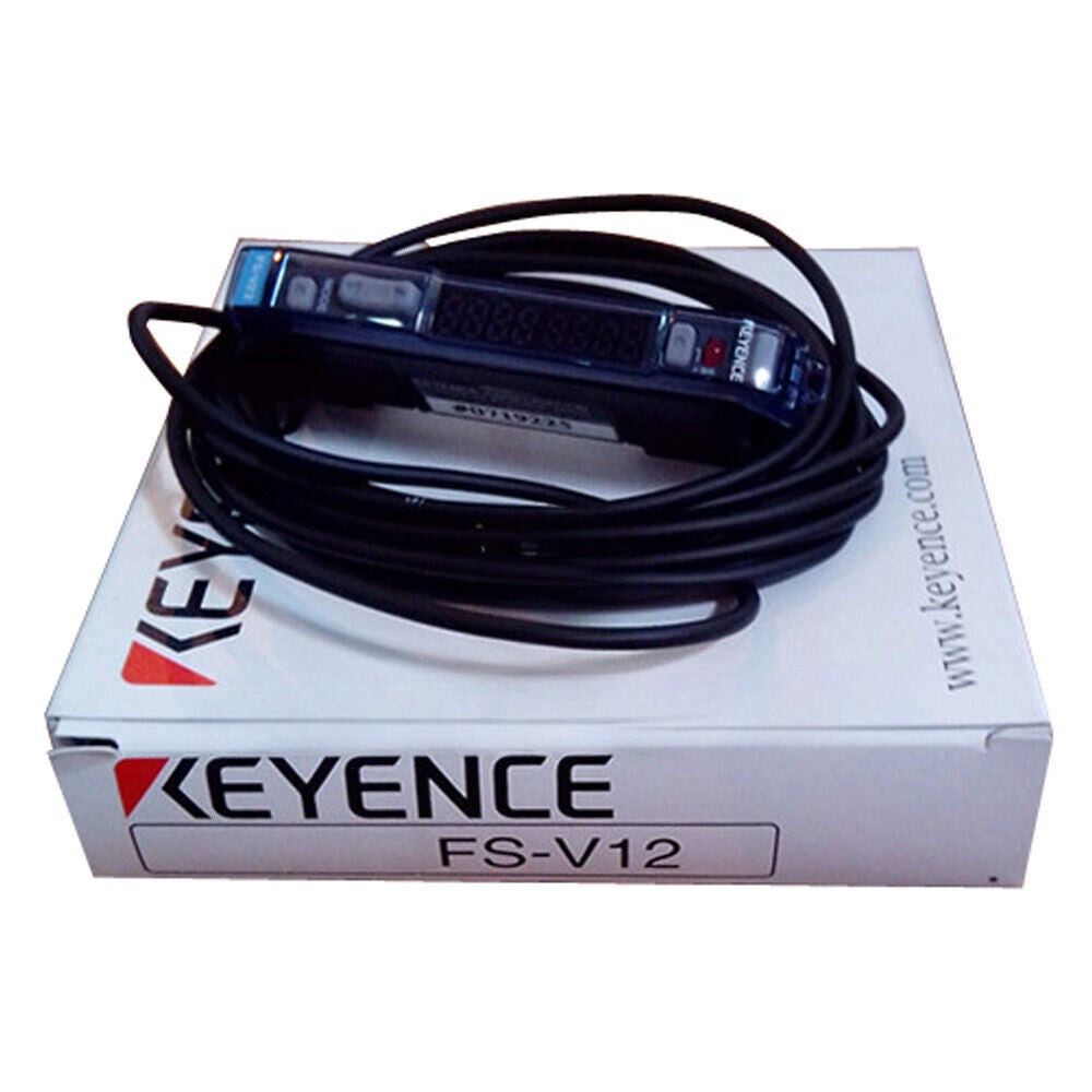 Keyence FS-V12 Fiber Amplifier Digital Optic Sensors, Expansion Unit, NPN
