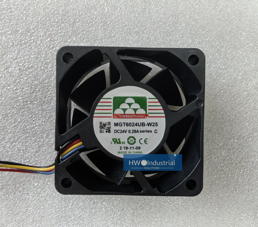 1/piece MGT6024UB-W25 Double Ball 6025 24V 0.29A 4-wire PWM Speed Control Fan