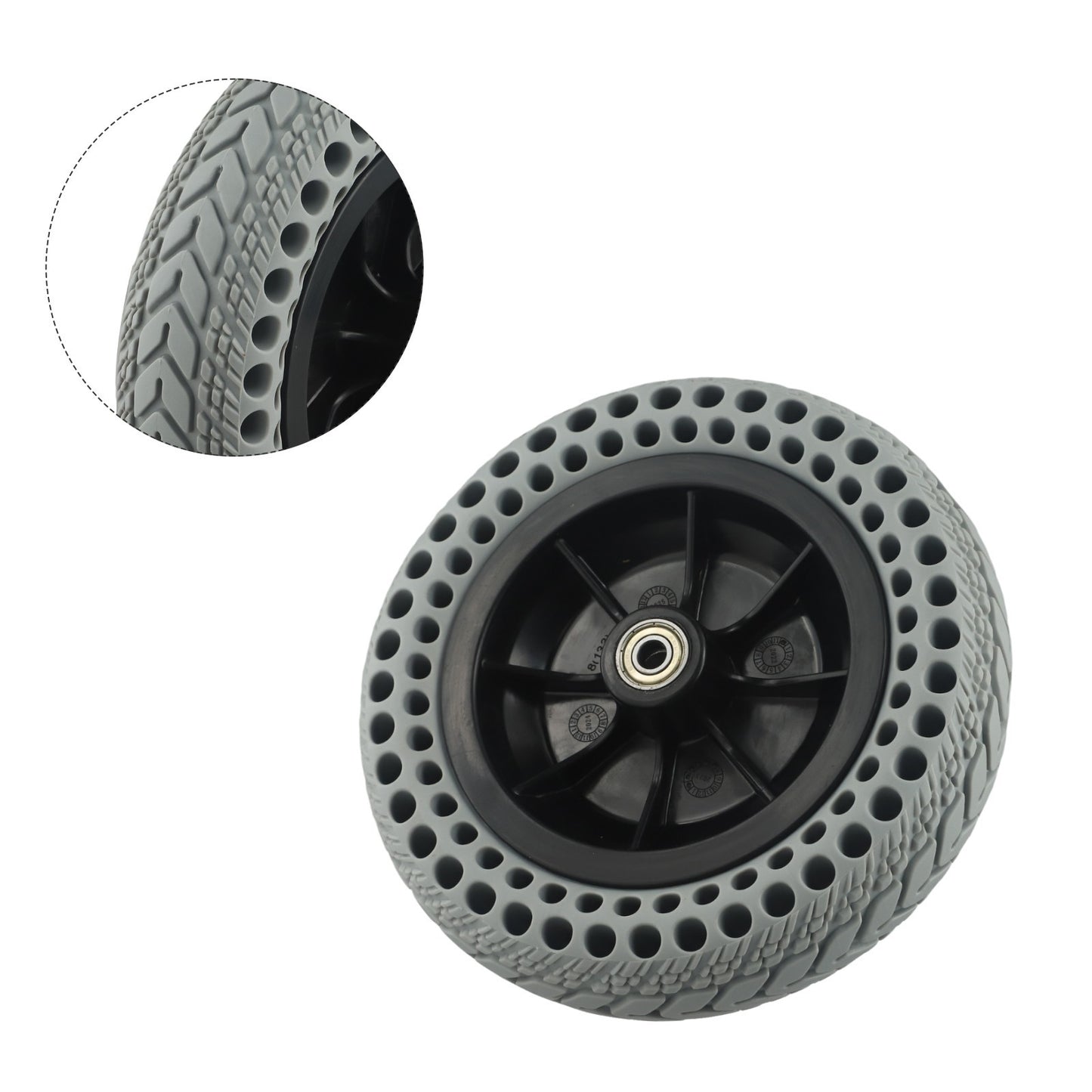 Brightness Black Grey Electric Wheel Hub Special Lines Electric Wheel Hub