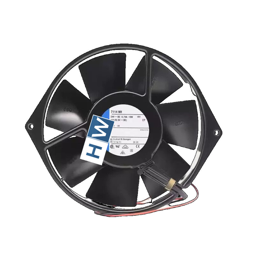 1/piece 7114NH 19W 24V 0.79A Metal Equipment Axial Flow Cooling Fan
