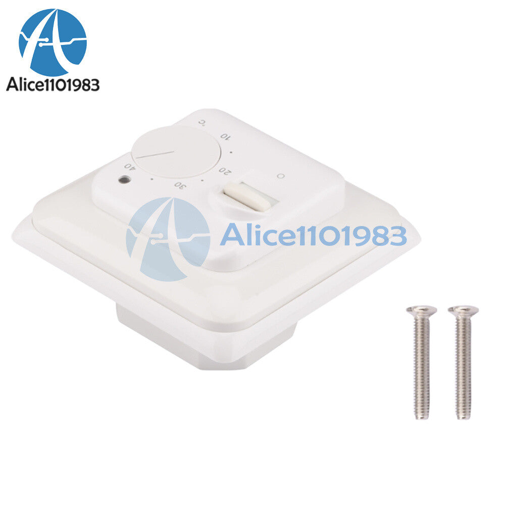 230V 16A Room Floor Heating Thermostat Temperature Control Switch W/NTC Sensor