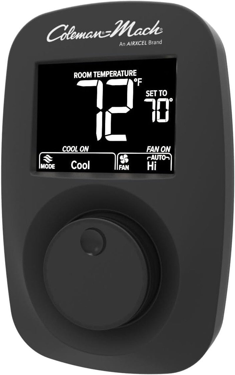 9420A382 Heat/Cool Wall Thermostat - Digital, Black