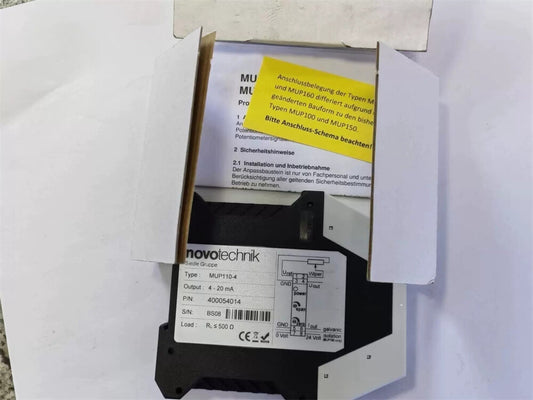 1/Piece  MUP110-4 Novotechnik Measurement Value Signal Converter