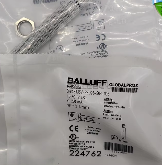 For BALLUFF BES 516-300-S135-S4-D Inductive Sensor BHS001L Proximity Switch