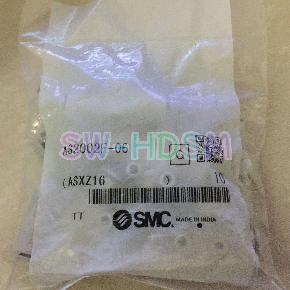 10PCS/BAG  for SMC Straight Throttle Valve AS2002F-06 Freight Free