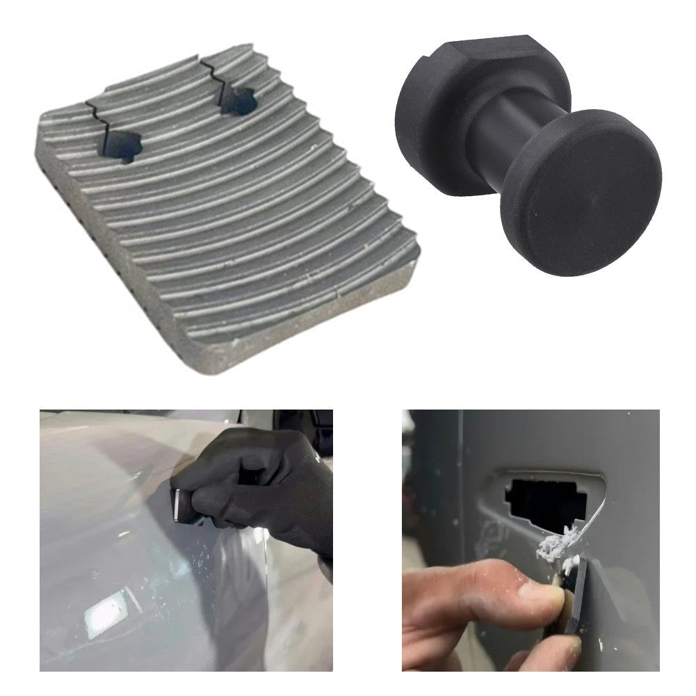 Auto Scratch Repair Tool for Vehicle Paint with Steel Scraper for Scratch Fix