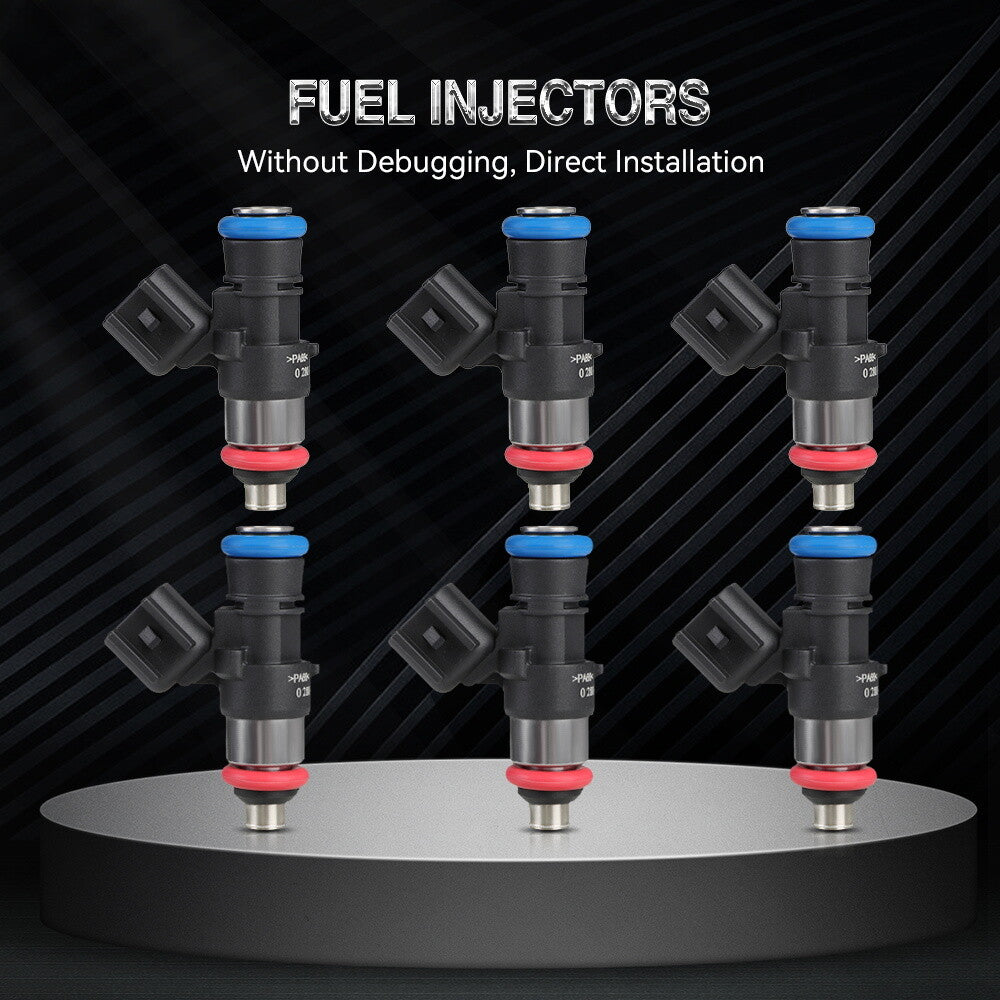 6pcs Fuel Injectors For Ford Escape Fusion Mazda Tribute Mercury Mariner 3.0L
