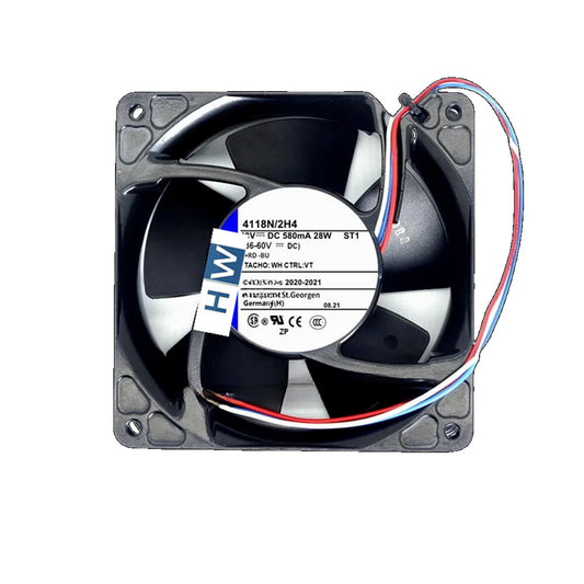 1/piece 4418F/12 48V 115mA 5.5W 12025 12CM Equipment Axial Flow Cooling Fan