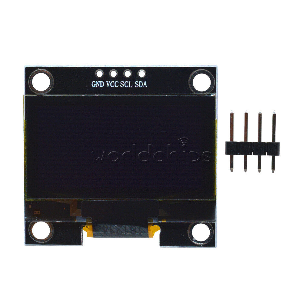 5x 1.3" White OLED LCD 4PIN Display Module IIC I2C Interface 128x64 for Arduino