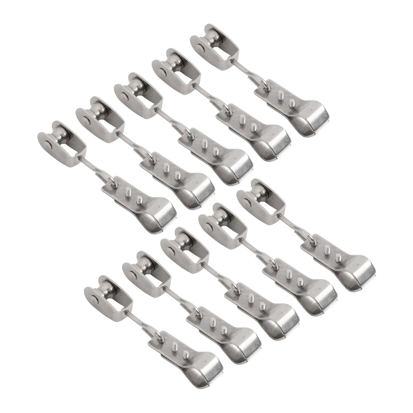 For Shade Sail Installation Hardware with Stainless Steel Pulley and Clamps