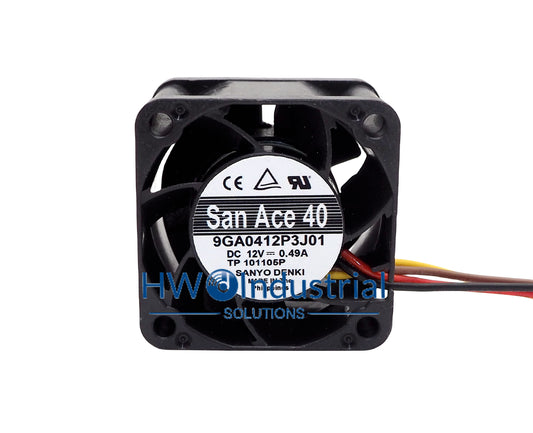 1PC SanAce40 4028 4CM 9GA0412P3J01 12V 0.49A 4-wire PWM Speed Control Fan