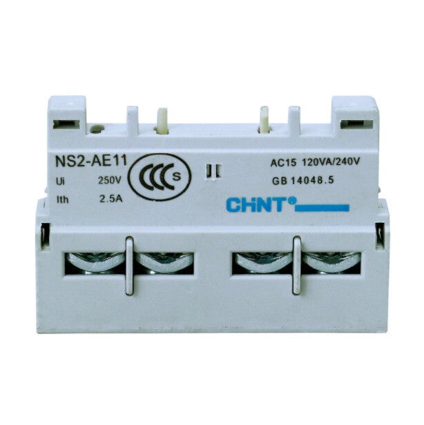 10PCS For Chint NS2-AE11 NS2AE11 Auxiliary Contacts 1NO+1NC