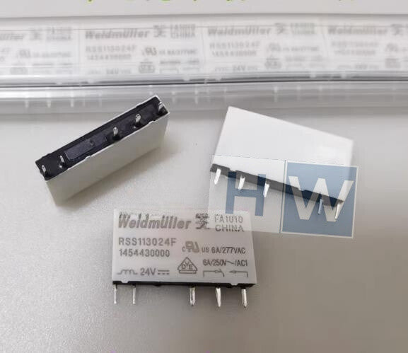 5Pcs  Weidmuller RSS113024F 1454430000 5-pin 6A 24V