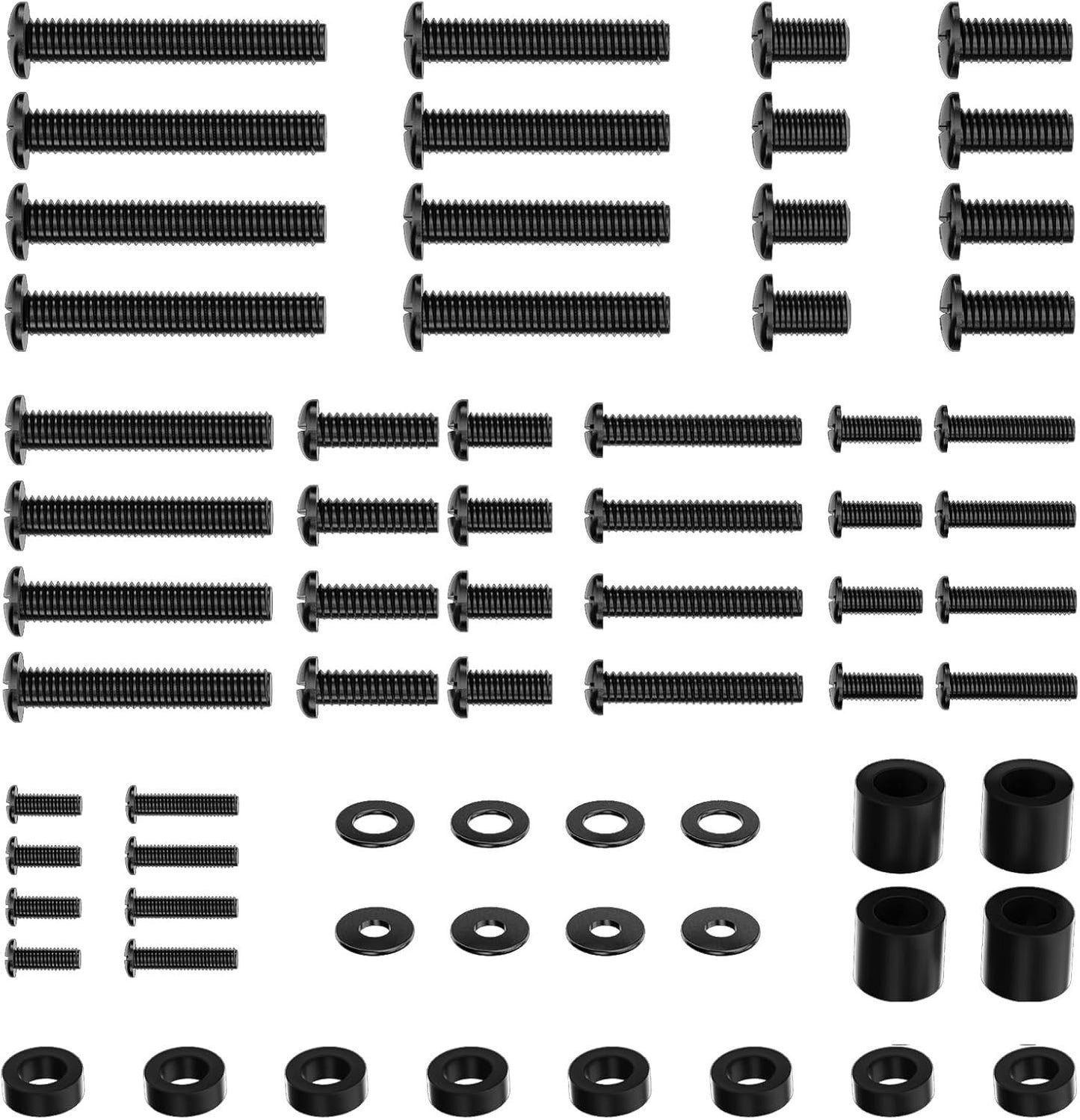 Universal TV Mount Hardware Kit Includes M4 M5 M6 M8, Fit Most up to 80 Inches T