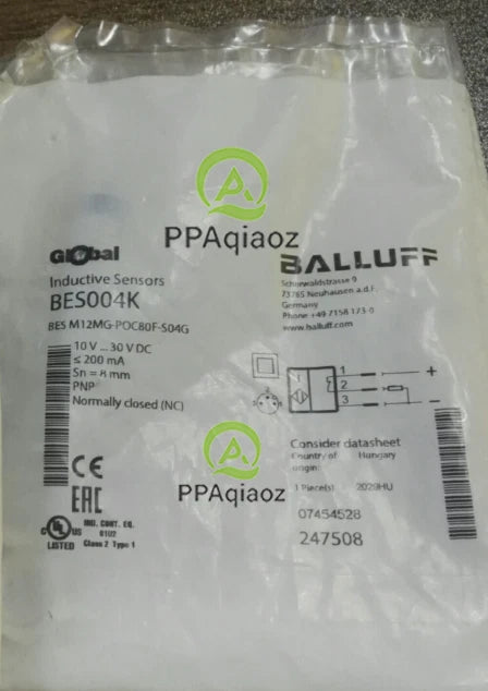 1Pcs  BALLUFF BES M12MG-POC80F-S04G（BES004K）sensor Fast delivery