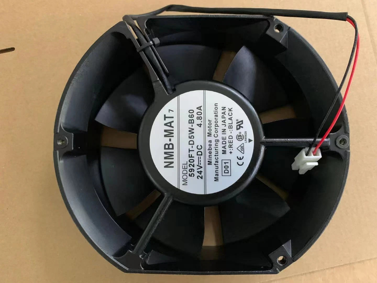 1PC Yaskawa inverter fan 24V 4.8A 5920FT-D5W-B60 HB4A0515 external cooling fan