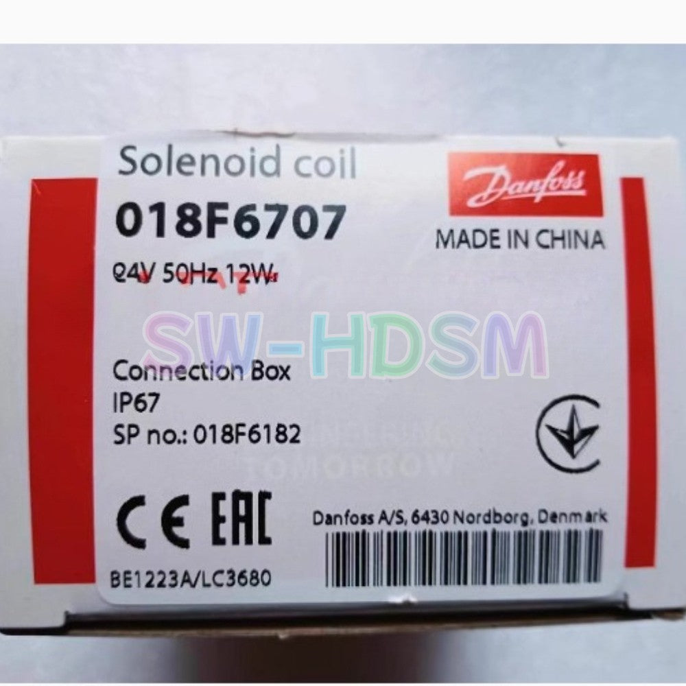 1PCS  for Danfoss 018F6707 Solenoid Valve Coil Freight Free