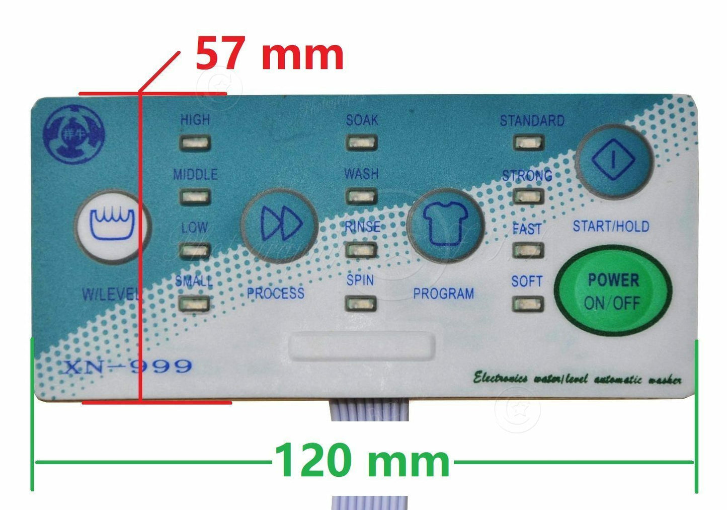 Universal Washing Machine Washer External 9Pins Control Panel Replacement XN-999