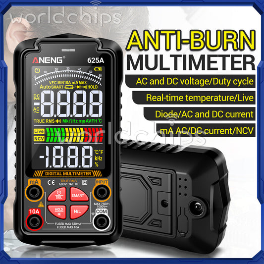 ANENG Smart Digital Multimeter Rechargeable Non-contact Voltage Current Tester
