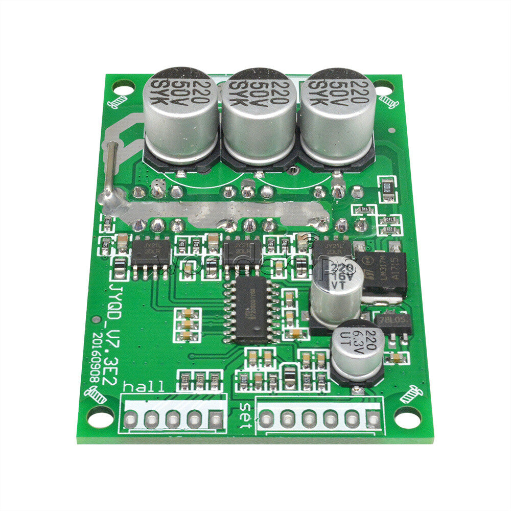 Brushless Motor Controller DC 12V-36V 500W Hall Motor Balanced Auto Driver Board