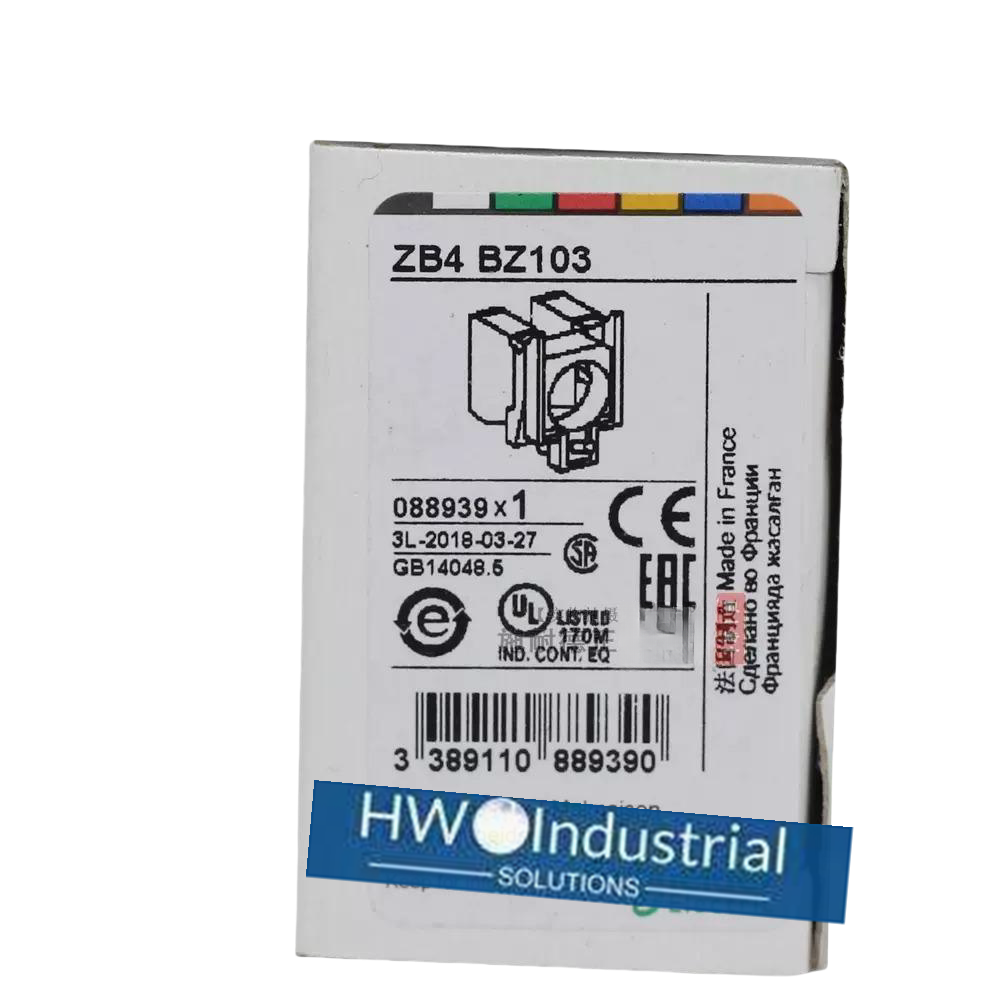 1/Piece  XB4 Series Button Base with Contact Module ZB4BZ103 ZB4-BZ103 2NO