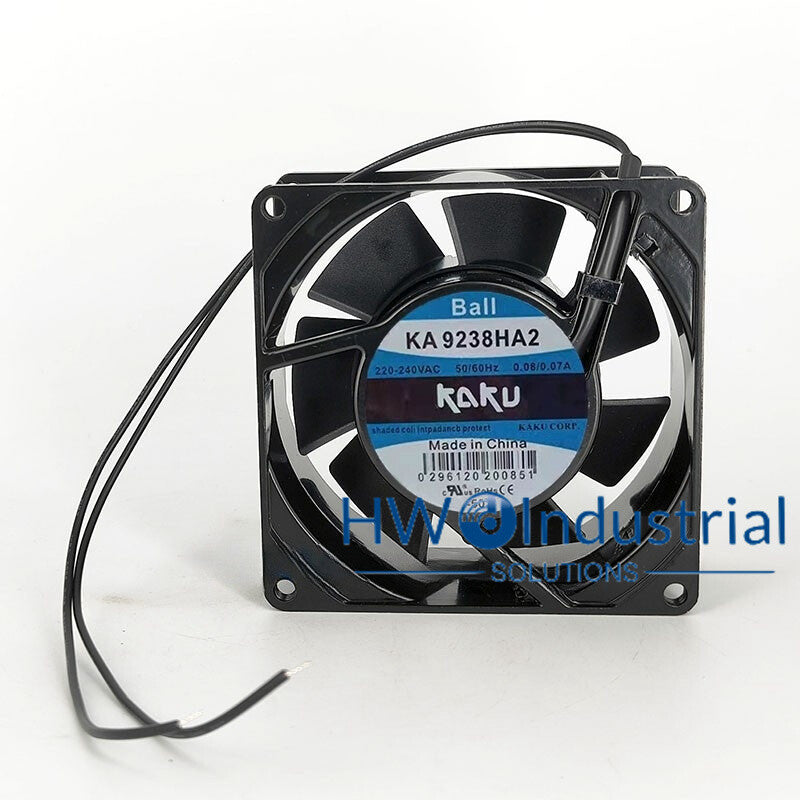 KAKU KA9238HA2 9038 220-240V 0.08/0.07A Ball Bearing 9CM Heat Dissipation Fan