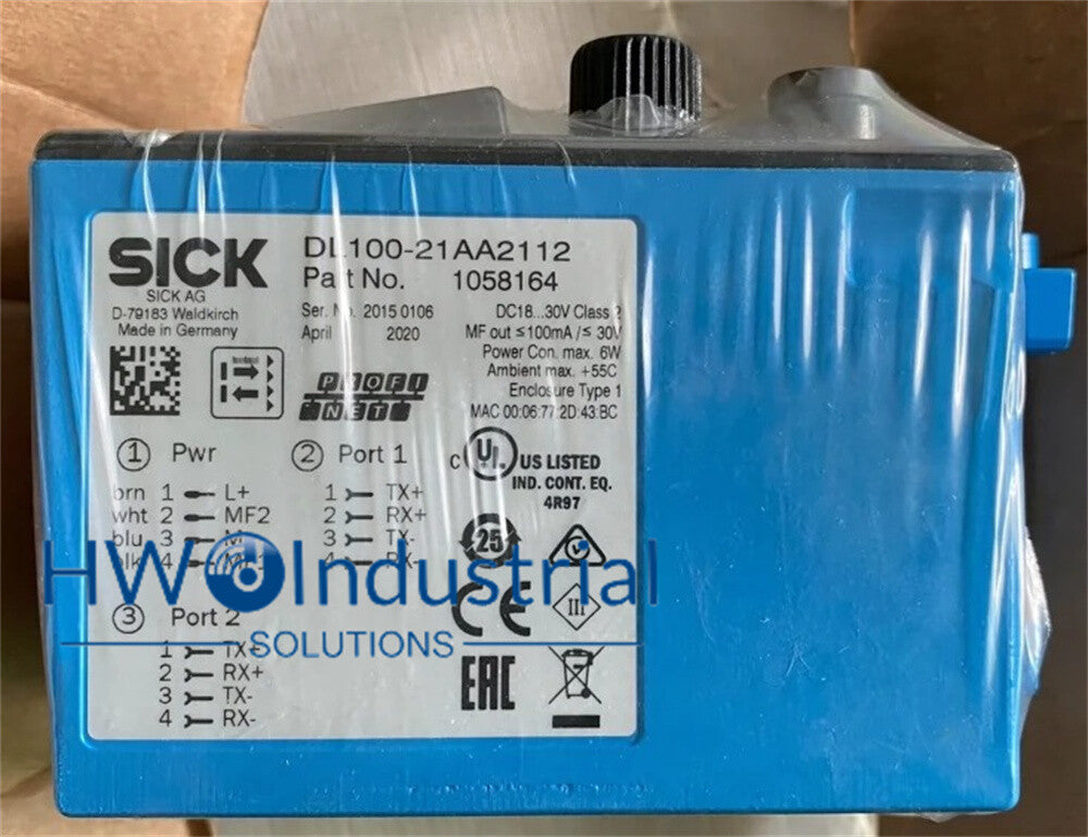 1/piece  SICK DL100-21AA2112 Distance Laser Ranging Sensor 1058164
