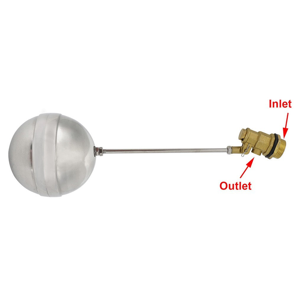 Sleek Design Stainless Steel Float Valve with Enhanced Sealing Features
