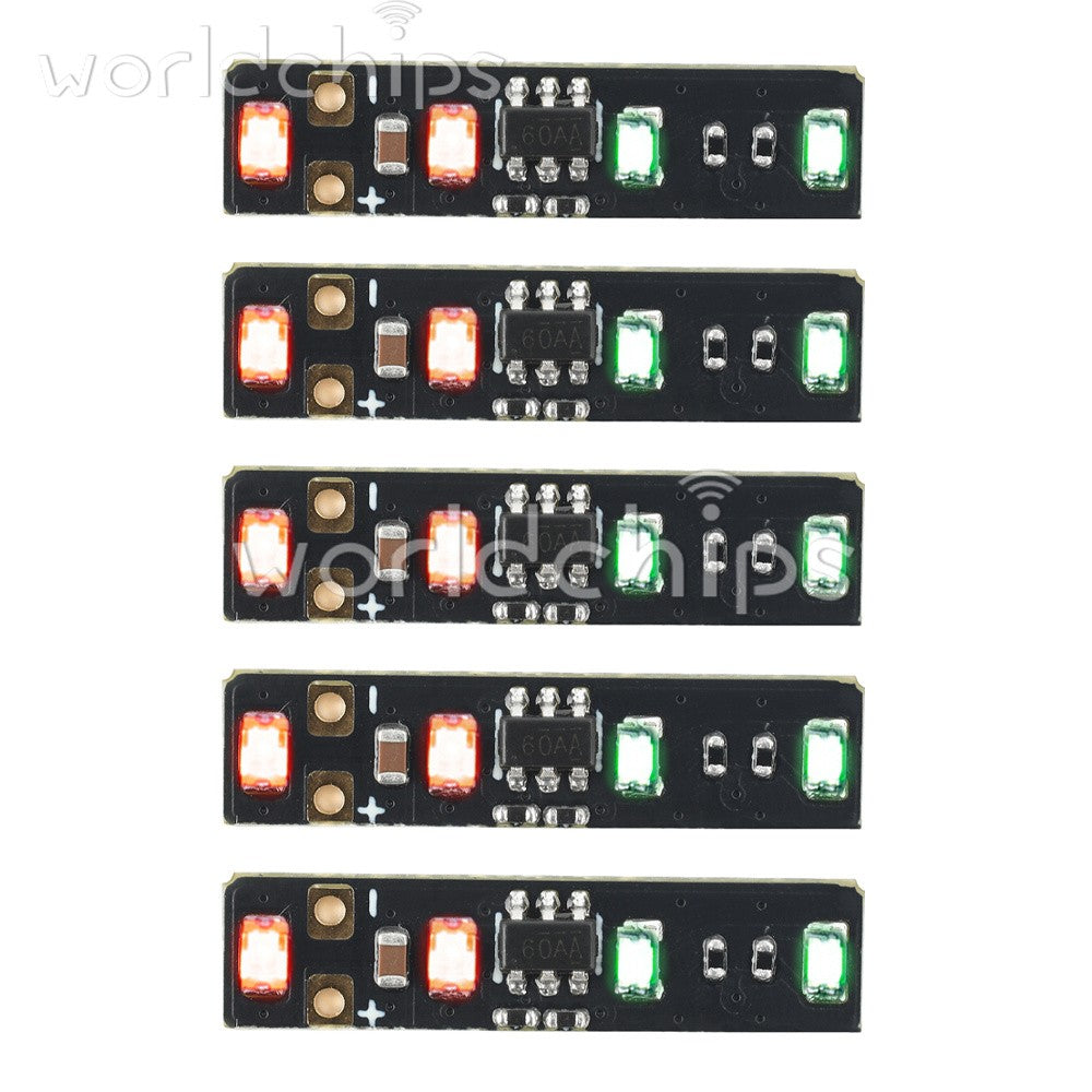 100* DC3.7-4.2V 1S Li-ion Battery Power Meter Indicator Module High Bright