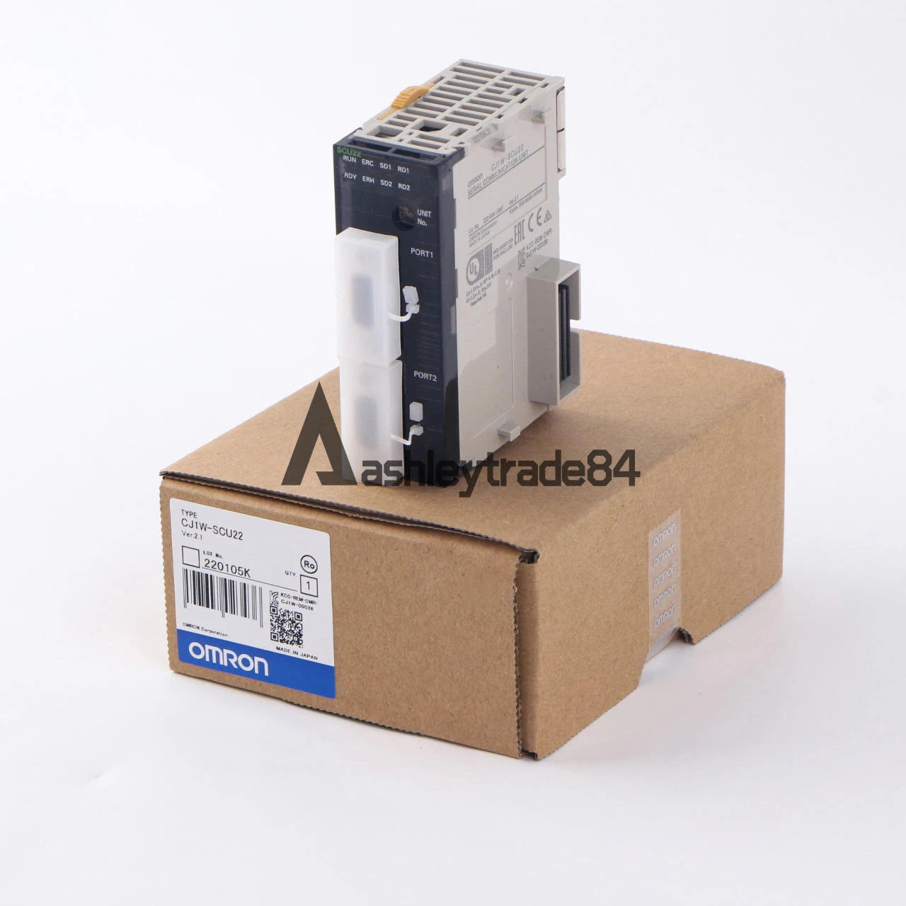 1PCS  Omron CJ1W-SCU22 Communication Unit #P