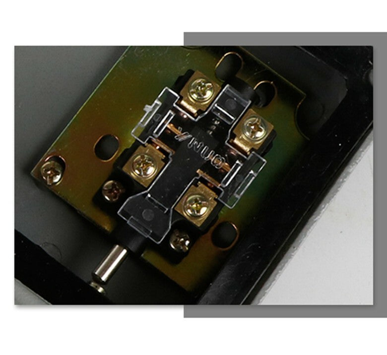 Dual Pedal EN(YDT1)-15 Aluminum Gray Dual Pedal Pedal Switch with KH9011 Chip