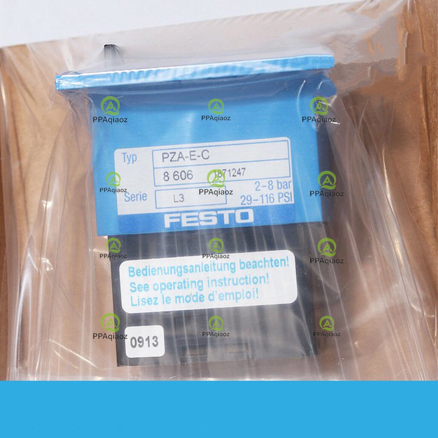 1PCS  FESTO PZA-E-C 8606 Pneumatic Counter ping