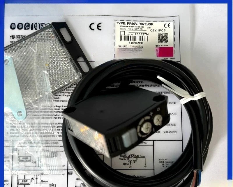 1PCS  FIT FOR Photoelectric sensor PF50V-R07EJSR