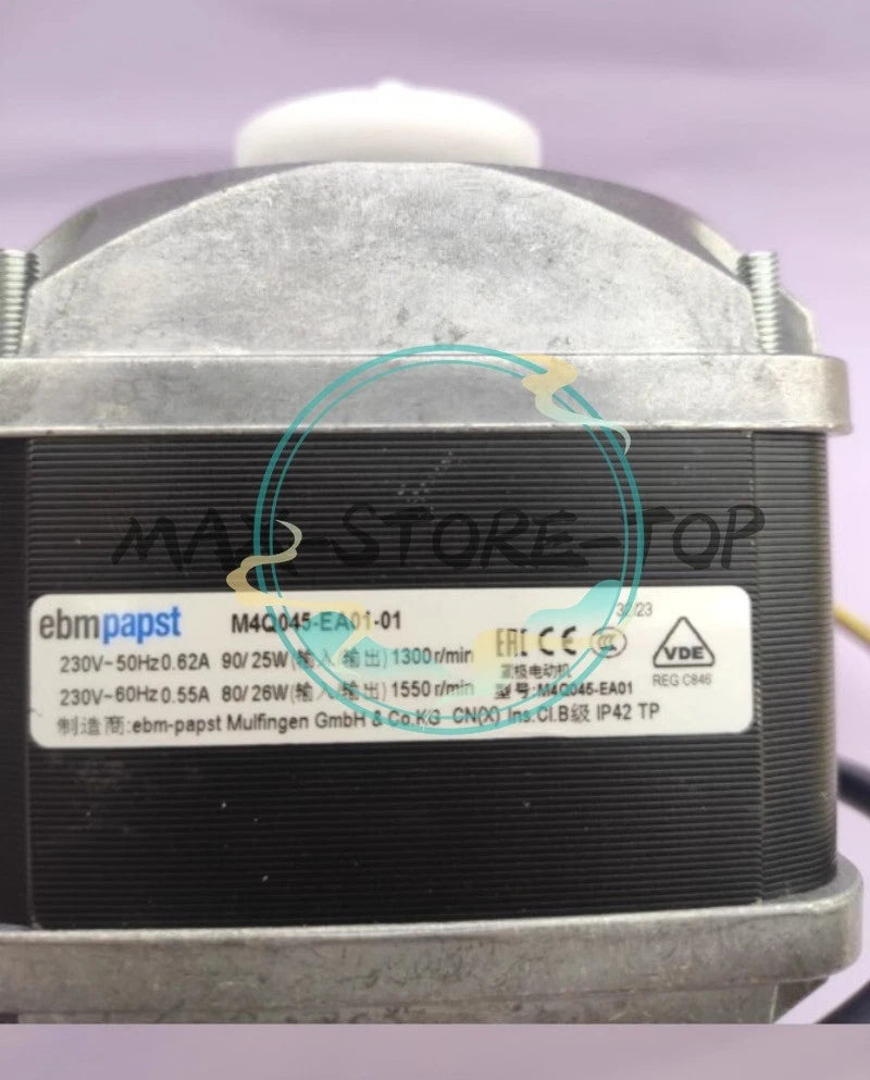 1Pcs  Motor M4Q045-EA01-01 230V 90/25W 1300RPM Freezer/Condenser Fan Motor