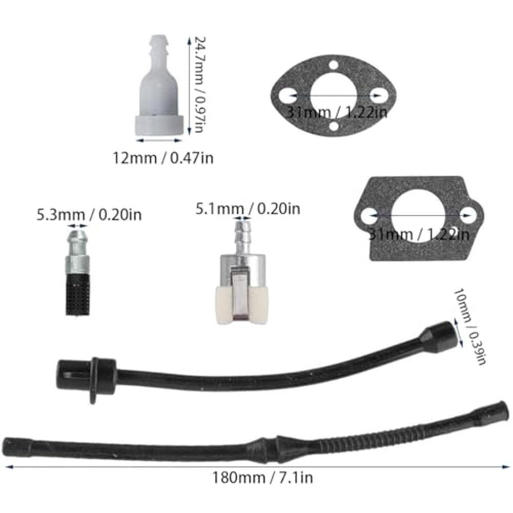 Simplified Maintenance with Lightweight Carburetors for Various Chainsaws