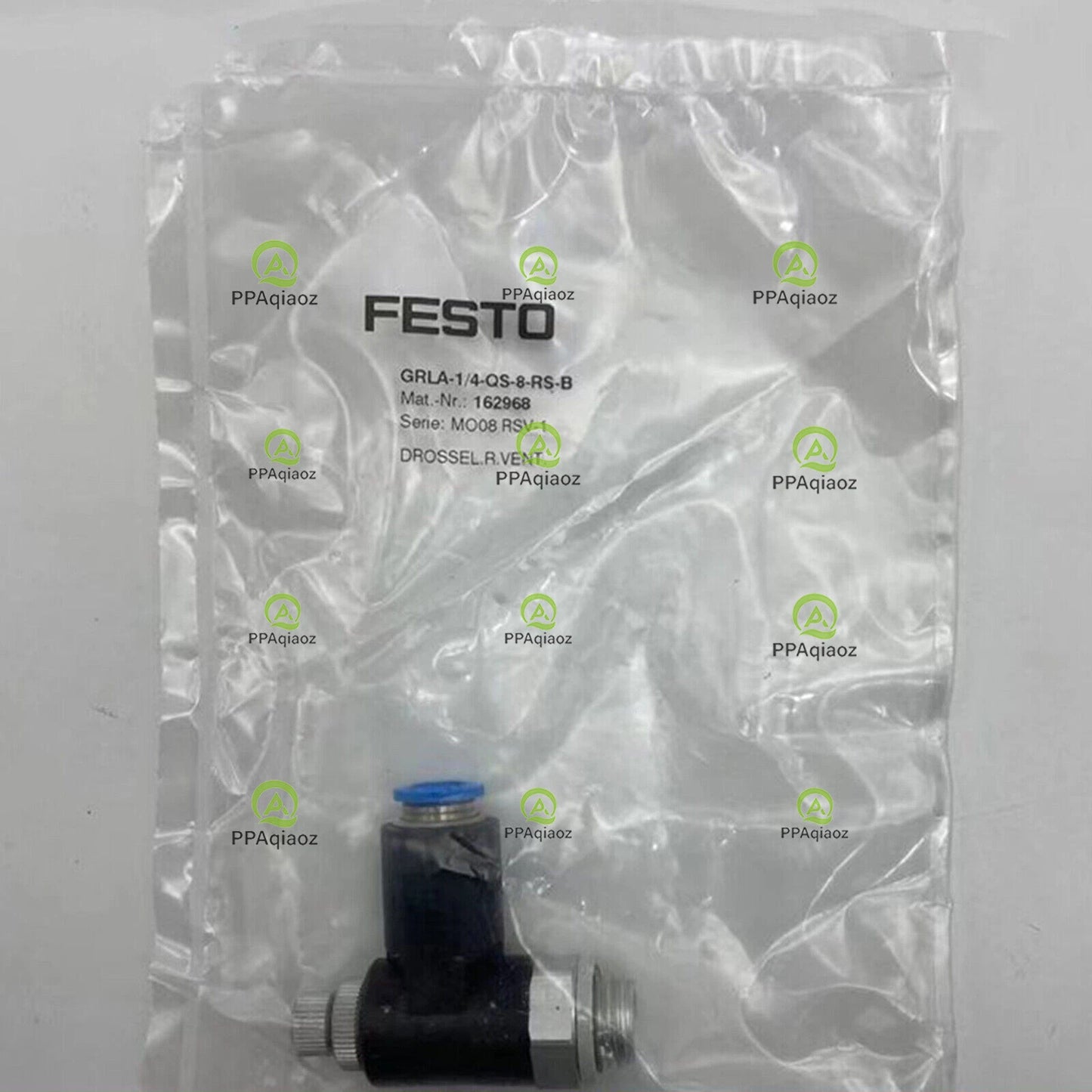 1PC  FESTO GRLA-1/4-QS-8-RS-B 162968 One-Way Flow Control Valve Free Shipping