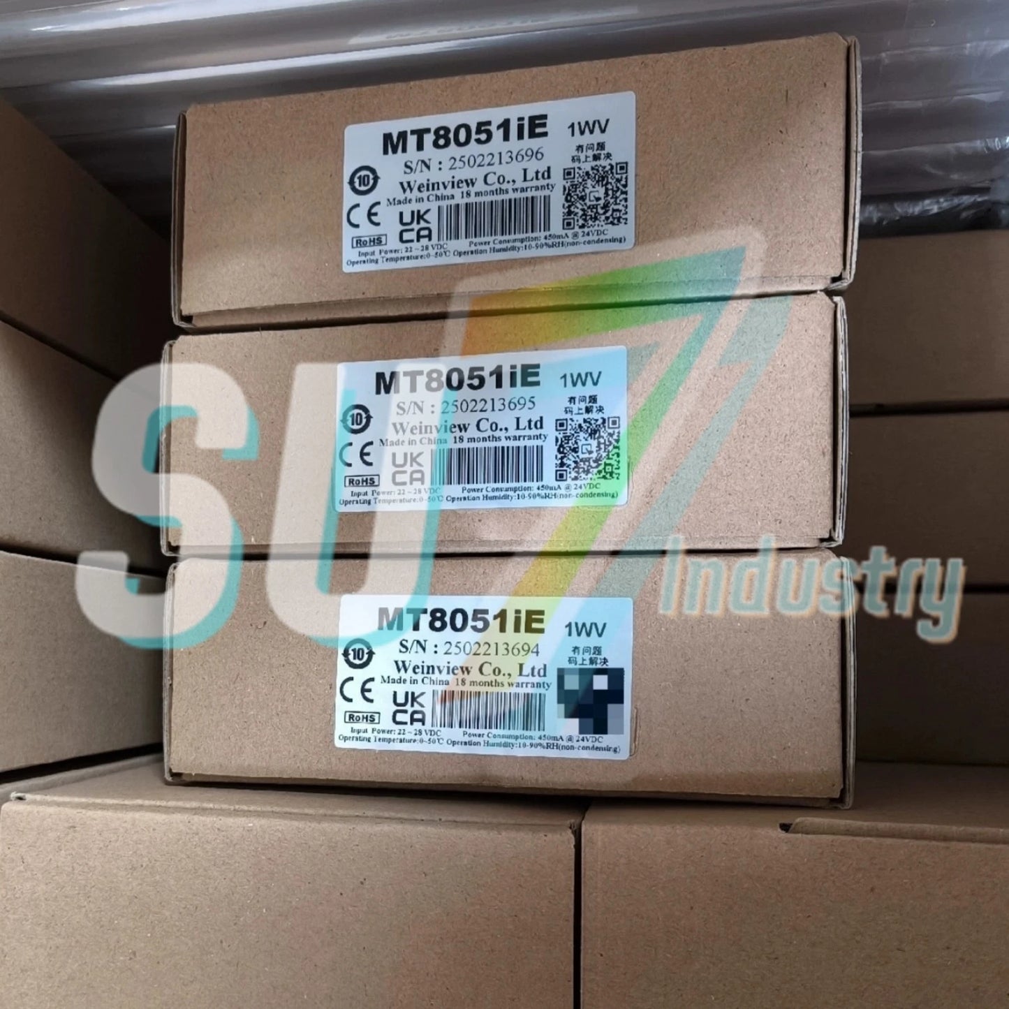 Weinview MT8051iE HMI Touch Screen# 1pcs    In Box