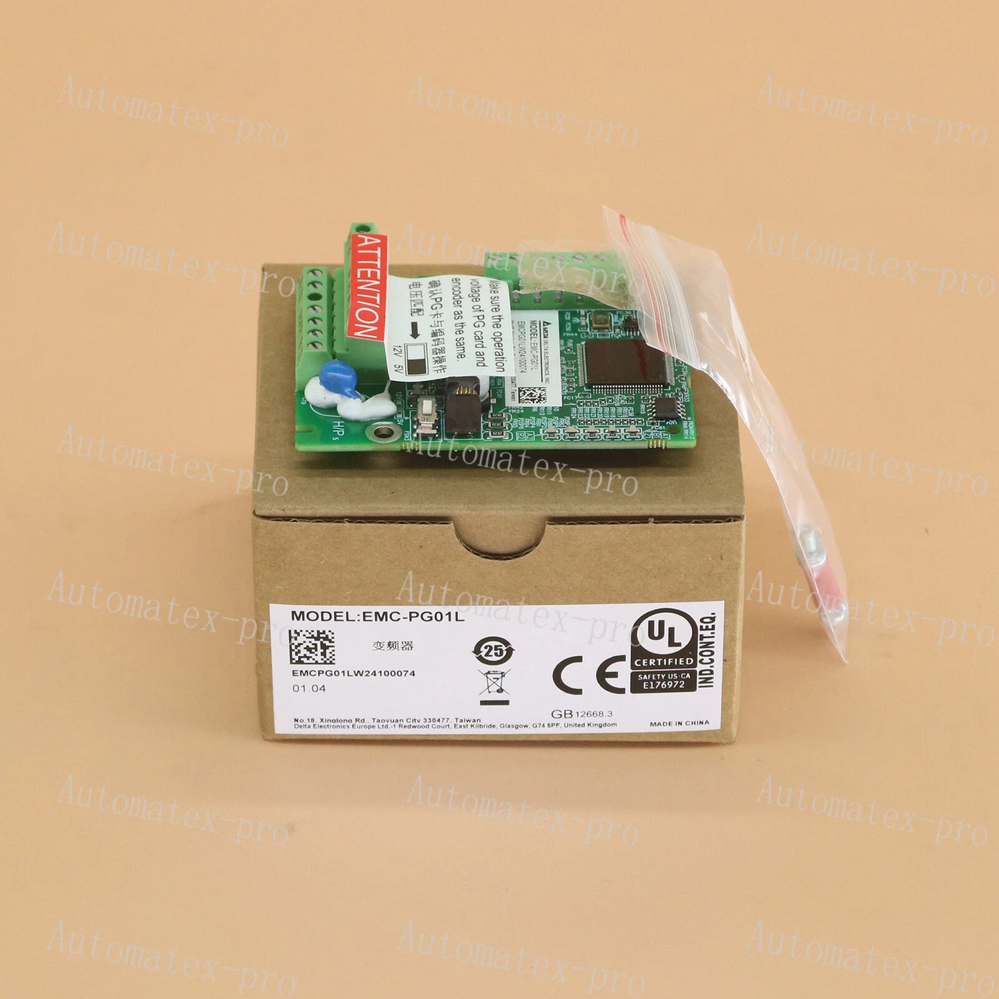 1PC  Delta PG Card EMC-PG01L *SPOT STOCK* #P