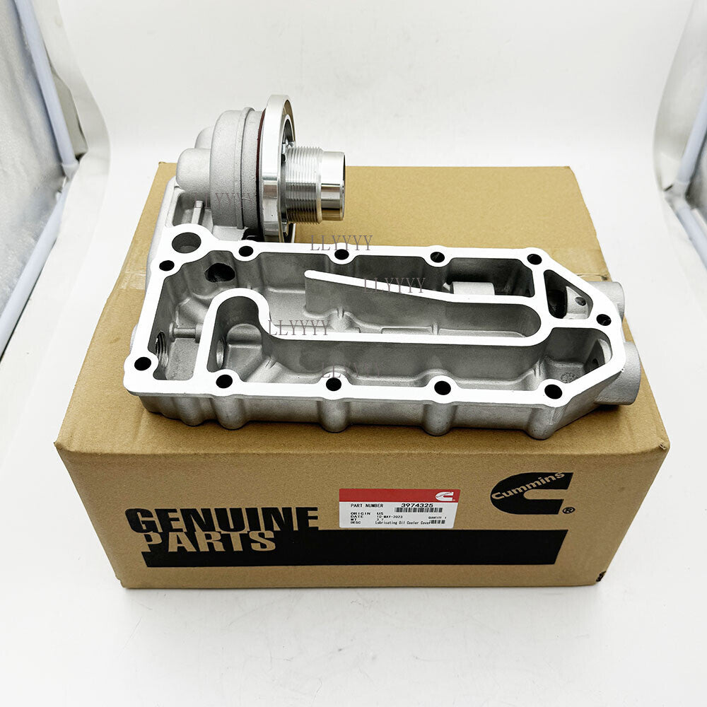 Oil Cooler Cover Filter Head For Cummins 6CT ISC QSC 8.3 ISL QSL 8.9  3974325