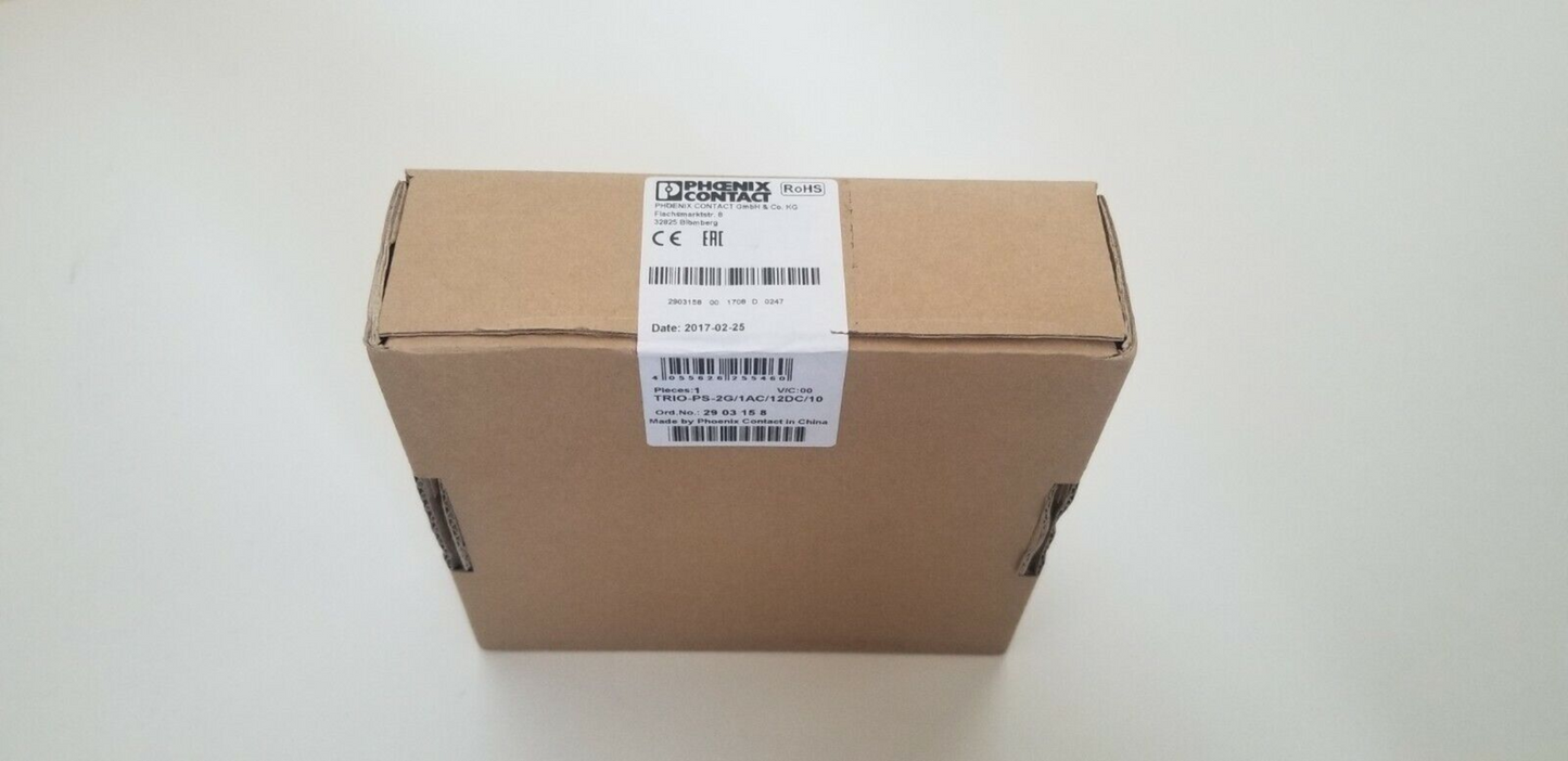 1pcs PHOENIX CONTACT Switching Power Supply 2903158 TRIO-PS-2G/1AC/12DC/10