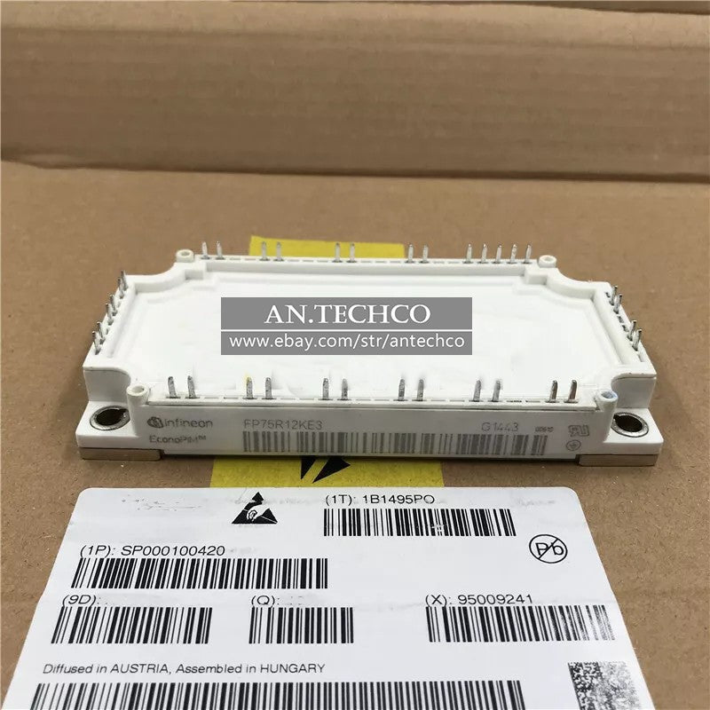 1PCS   INFINEON/EUPEC Module FP75R12KE3 Quality Assurance