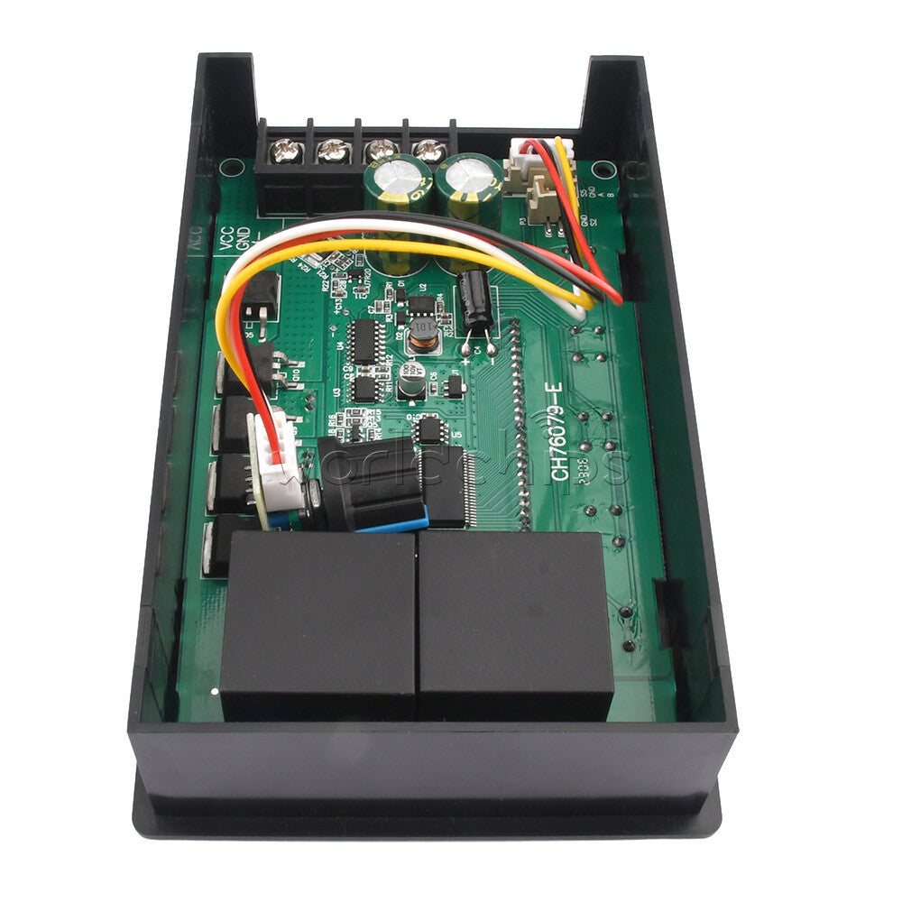 DC10-55V 40A Smart Backlight DC Motor Speed Controller Governor Forward Reverse