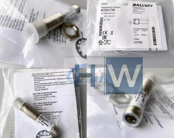 1Pcs  BOS01TW Infrared Photoelectric Switch Sensor BOS 12M-X-RS10-S4