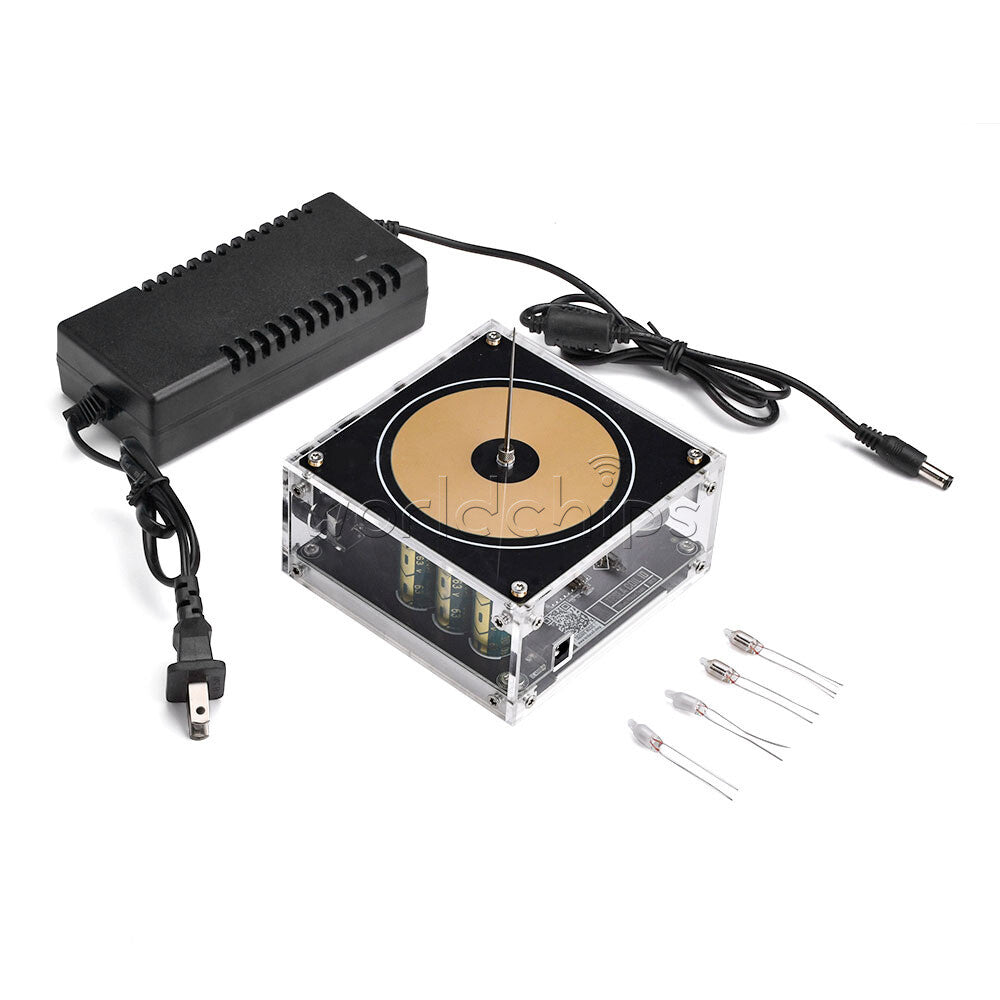 Bluetooth Music Tesla Coil AC110-240V 120W High Frequency Voltage Pulse US/EU
