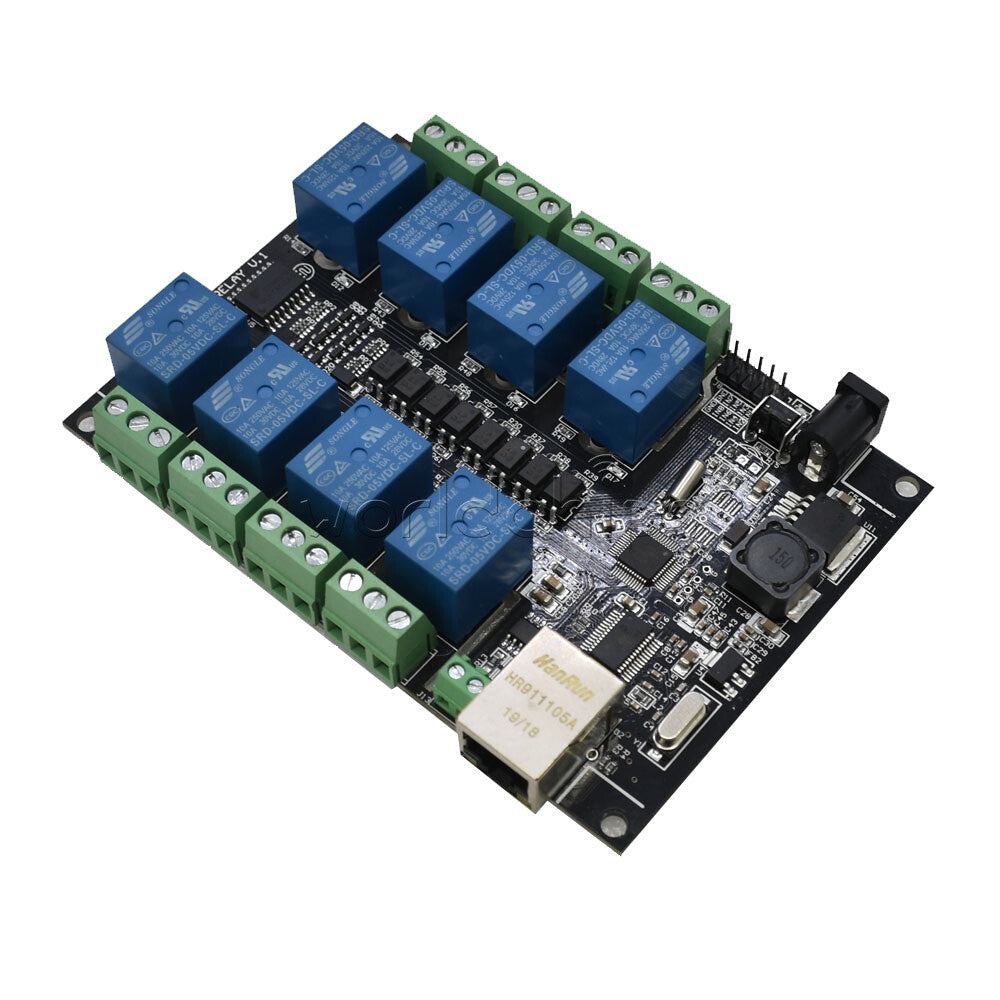 NC-1000 RJ45 TCP/IP Remote Control 8ch Relay 250V AC Network Controller Module