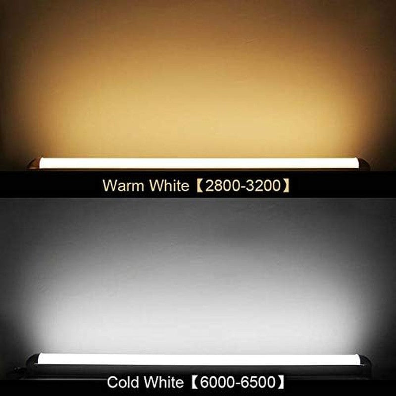 10-Pack 100W V-Shaped LED Tube Lights, 8FT 6000K 14500LM, Clear Cover