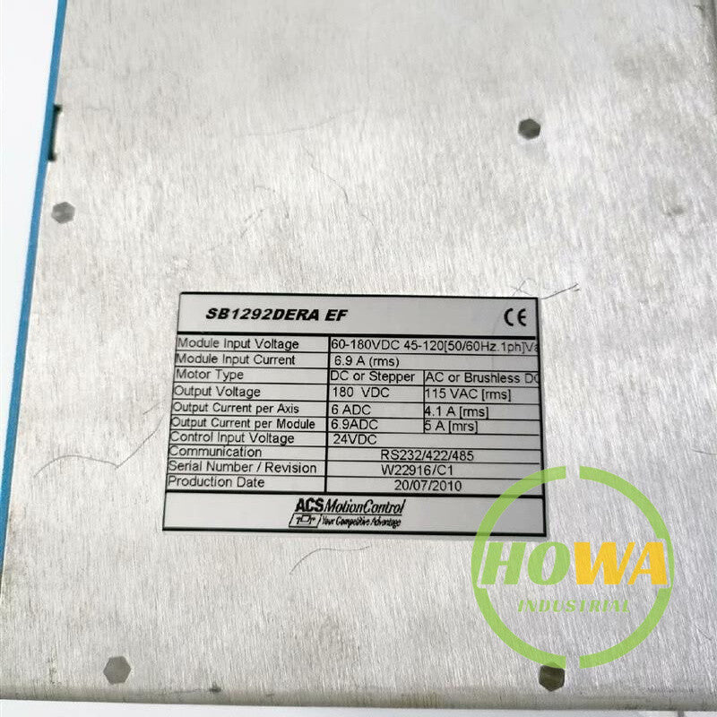 Test One/piece ACS Motion Controller Driver SB1292-DERA-EF