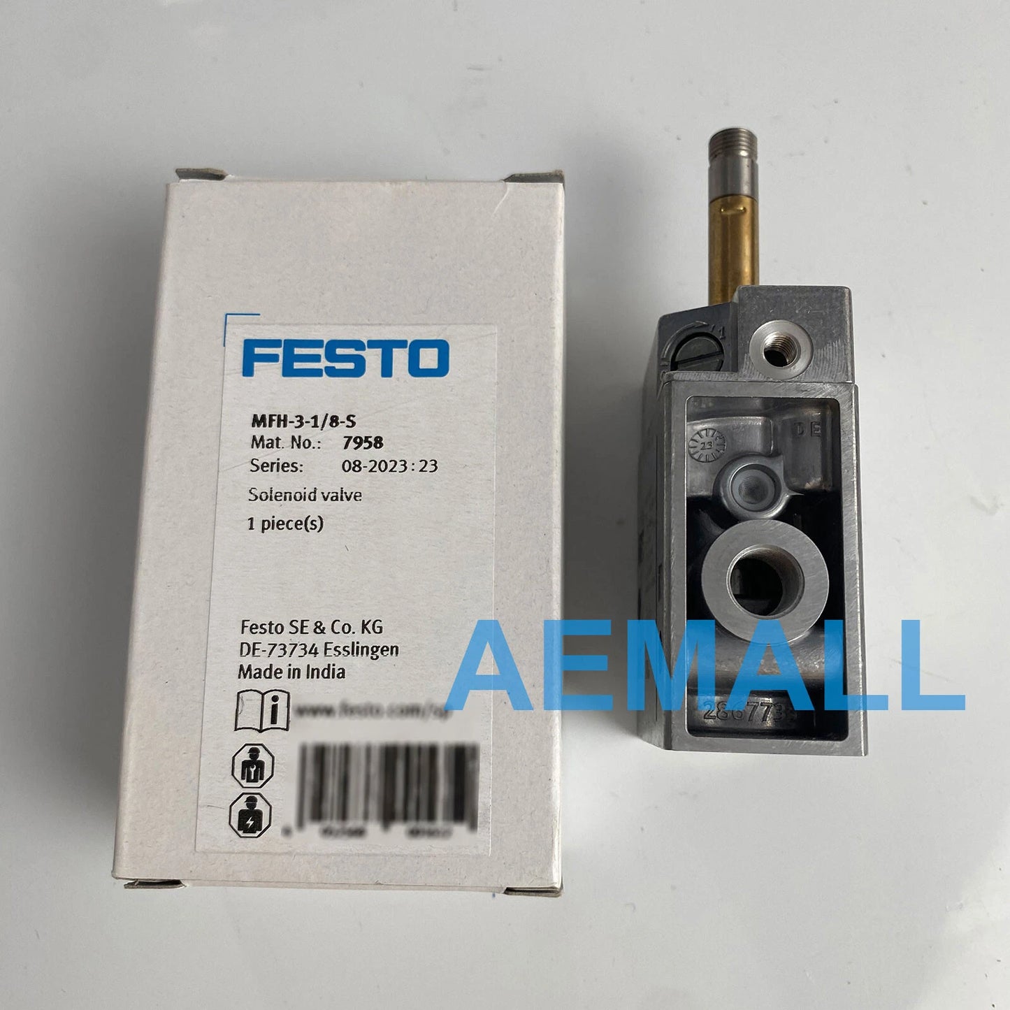 1pcs  Festo MFH-3-1/8-S 7958 Solenoid Valve/ Air solenoid Valve #P