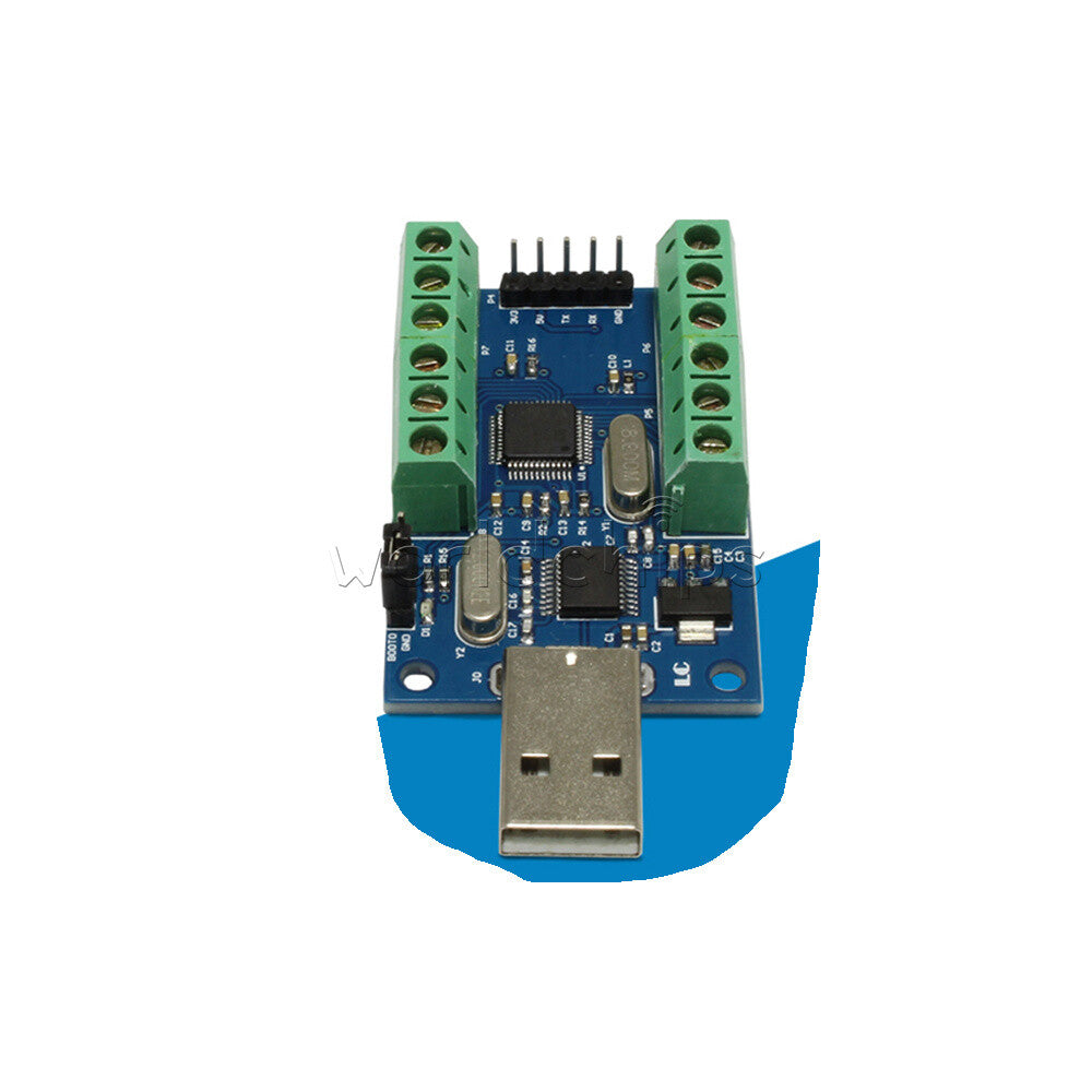 12Bit AD Sampling Data Acquisition STM32UART 10 channel Communication ADC Board